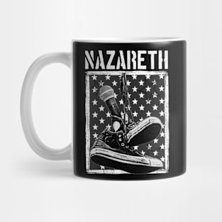 Nazareth sneakers Mug